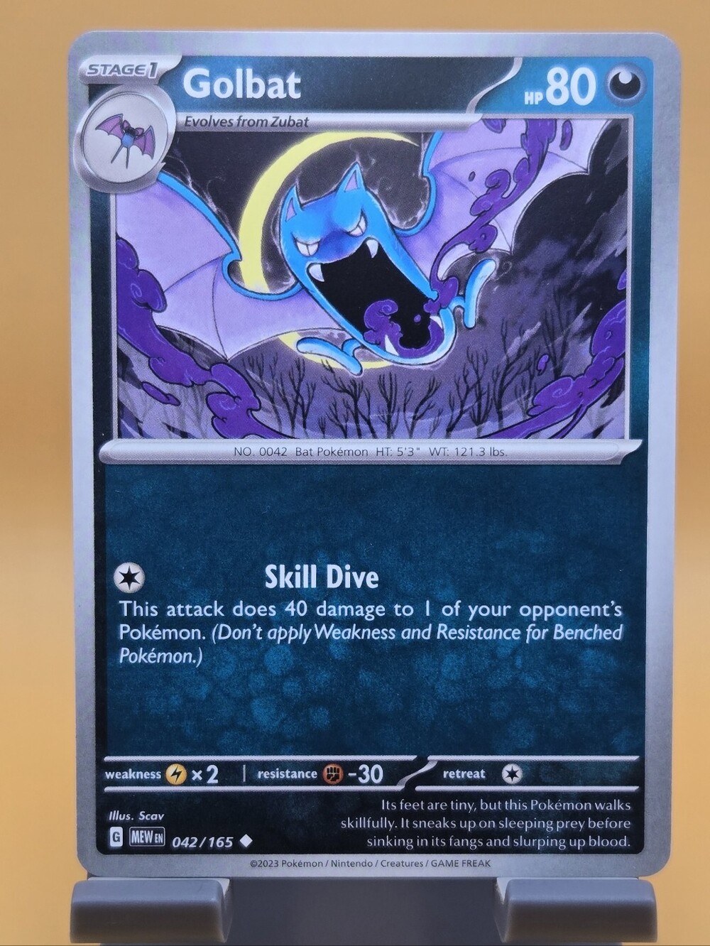 Golbat - SV: Scarlet & Violet 151 042/165